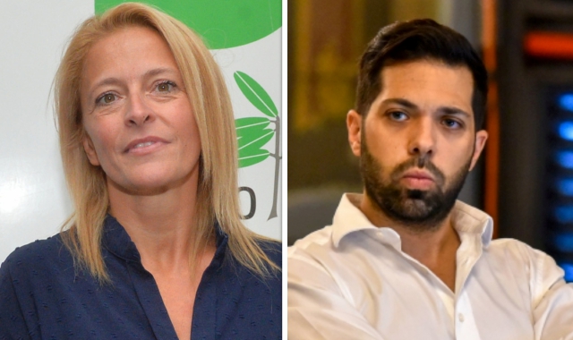 Manuela Lozza, segretaria del Pd di Varese, e Stefano Clerici, nuovo dg della Fondazione Lombardia per l’Ambiente