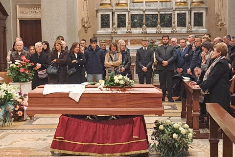 Gallarate si stringe a Giovanni Bianchi