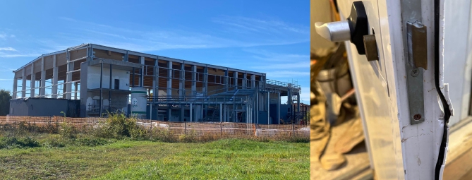 Palaginnastica senza pace, nuovo blitz dei ladri