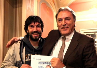 Premio Liedholm a Dino e Andrea Meneghin