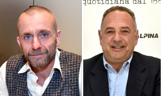 Marco Colombo, coordinatore provinciale degli enti locali di FdI, e Marco Colombo sindaco di Daverio