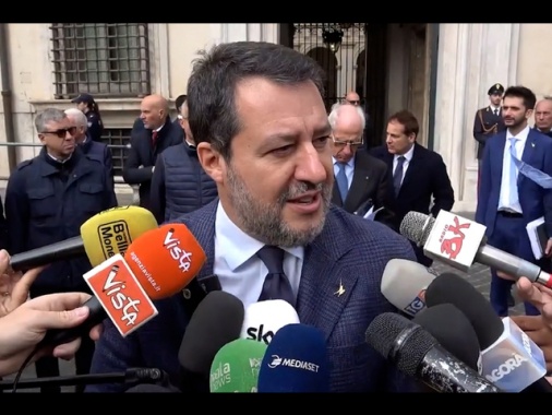 Salvini, 'voglio far partire i lavori Ponte al più presto'