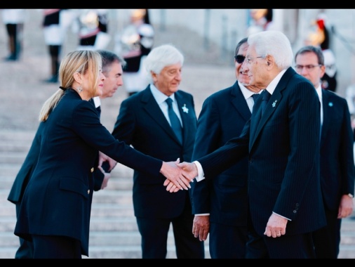 Meloni ringrazia Mattarella, Istituzioni unite contro dipendenze