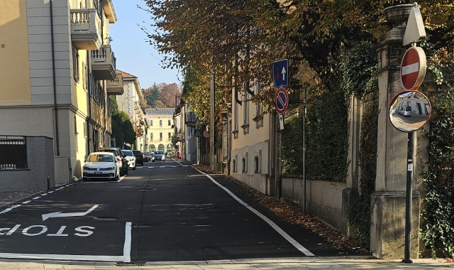 Una delle zone dove sono passati i ladri con la borsa rossa