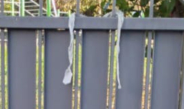 Nastrini bianchi: psicosi furti a Casbeno