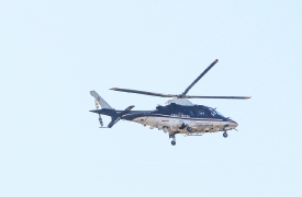 Operazione antidroga, elicottero sopra Somma Lombardo