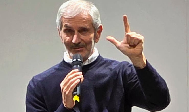 Gianrico Carofiglio al Maga di Gallarate (foto Rocco Vecchio)