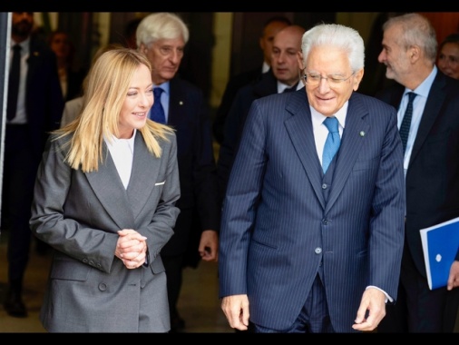 Meloni al Quirinale, incontro con Mattarella