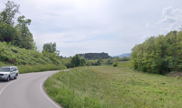 La Sp3 a Clivio, teatro dell’incidente (foto Archivio)