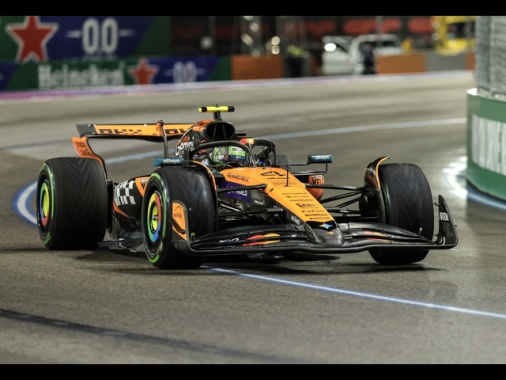 F1: Norris in pole a Las Vegas, Leclerc nono e Hamilton ultimo