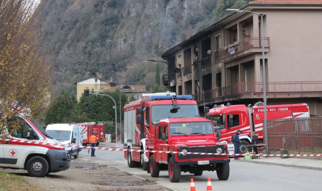 Laveno: indagini sull’incendio. Coi droni