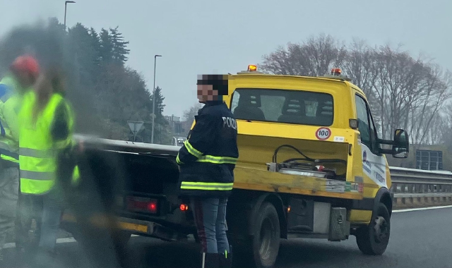 I soccorsi per l’incidente sulla A8 in direzione Varese