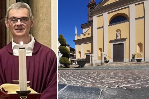 Aiuta una donna in difficoltà, parroco picchiato