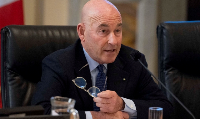 Il presidente della Fieg, Andrea Riffeser Monti (foto Maurizio Brambatti/ANSA)