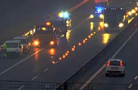 Scontro auto-moto, code verso l’A26