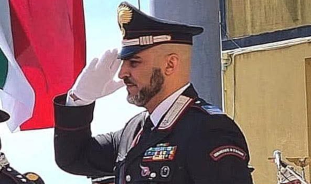 James Lui, comandante della Stazione dei carabinieri di Stresa