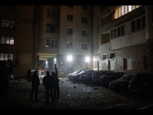 Attacco con droni su Kiev, segnalate esplosioni