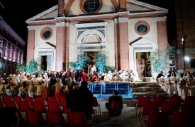 Presepe vivente in piazza a Legnano