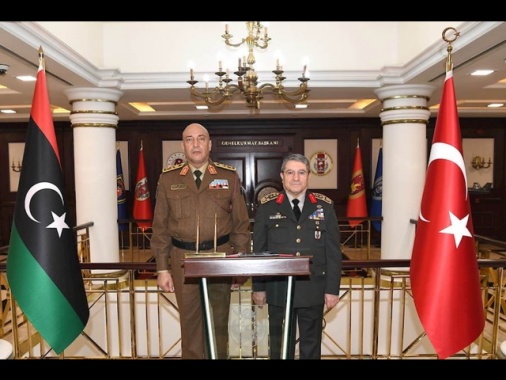 ANSA/ Precipita in Turchia l'aereo con il capo di stato maggiore libico, 5 i morti