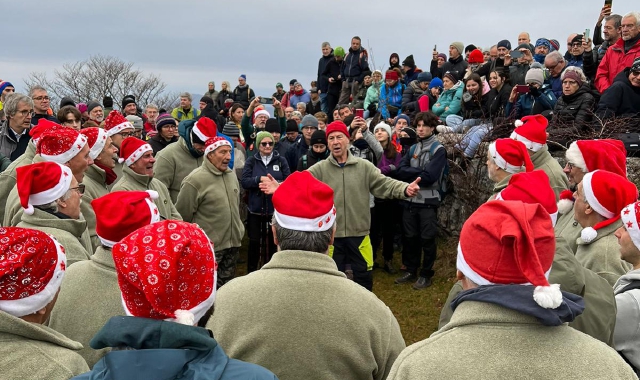 Al Forte d’Orino con il coro Val Tinella
