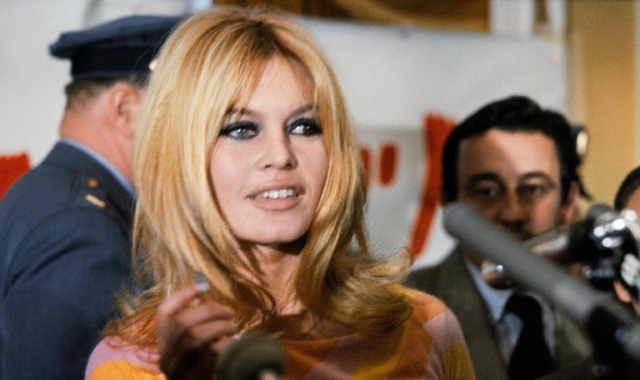 Brigitte Bardot in uno dei suoi celebri film
