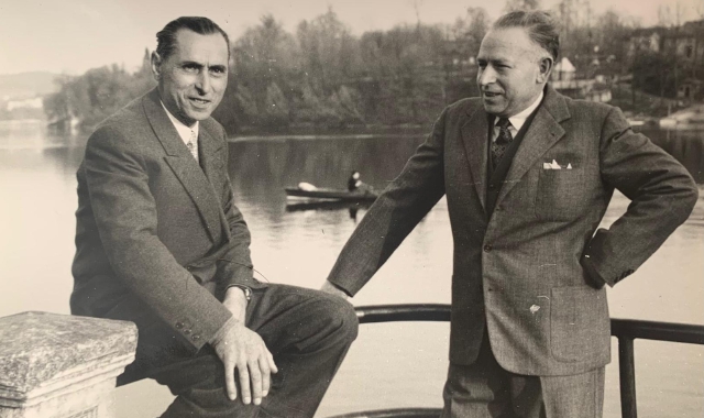 Alessandro Lostaffa da Sesto Calende , nella foto è a destra con il fratello Lorenzo, dirigente Siai