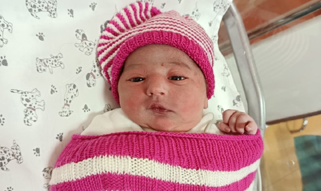 È nata Emma. Fiocco rosa in viale Tamagno