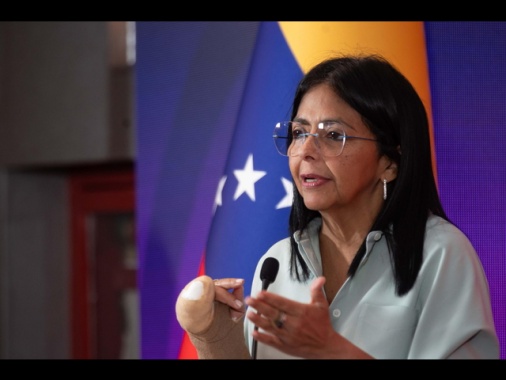 Venezuela, Delcy Rodriguez denuncia 'macchia' nei rapporti con Usa