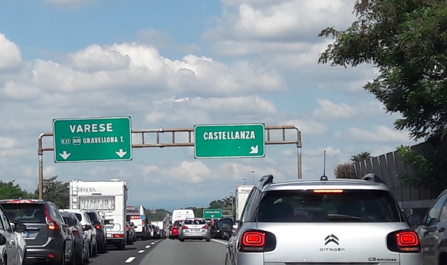 A8, entrata di Castellanza chiusa per 4 notti in direzione Milano