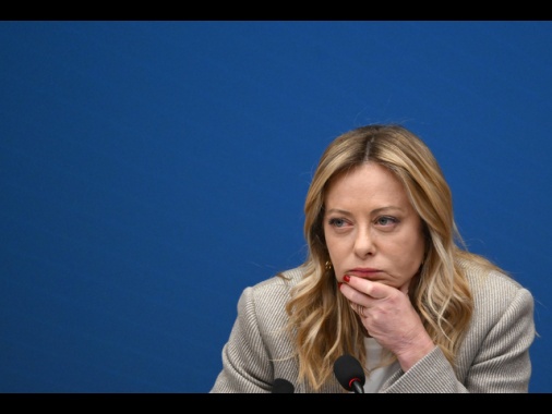 Meloni, oggi non c'è opzione truppe sul campo con ombrello Onu in Ucraina