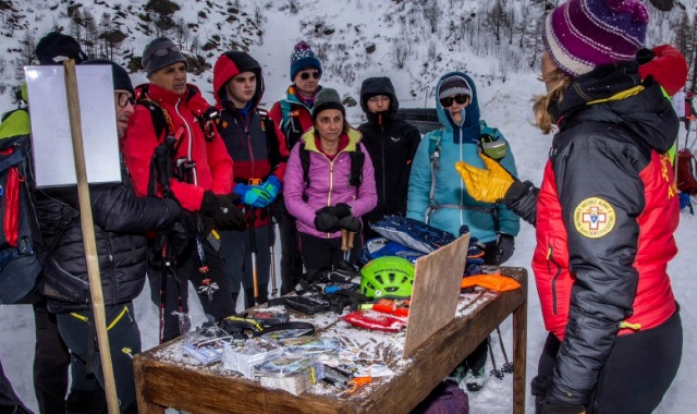 Sicuri in montagna d’inverno, lezioni in Val Formazza