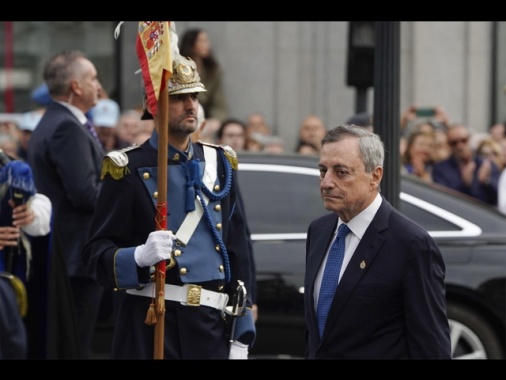 Draghi, 'l'Europa ha più nemici che mai, dentro e fuori. Si rafforzi'