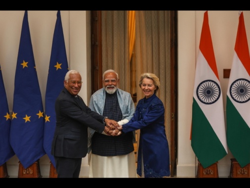 Von der Leyen, 'con l'India la madre di tutti gli accordi commerciali'