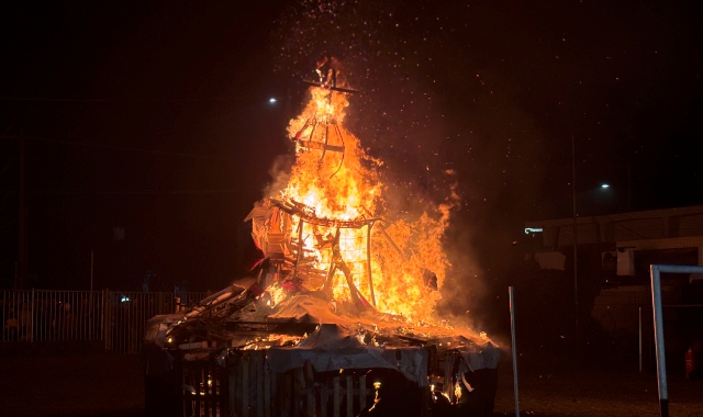 La Gioëbia in fiamme