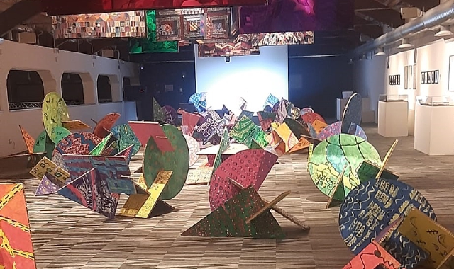 Gli allestimenti al Maga