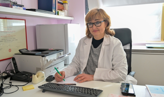 La dottoressa Maris (foto Benvegnù)