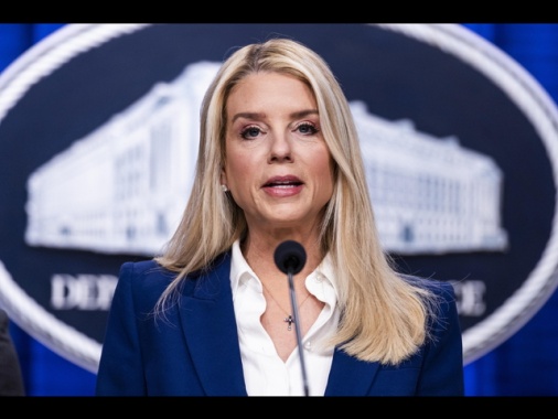 Bondi, 'in corso le indagini relative a Epstein'