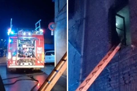 Appartamento in fiamme, 66enne intossicato e ustionato