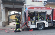 Fiamme dalla stufa, danni e paura a Viggiù