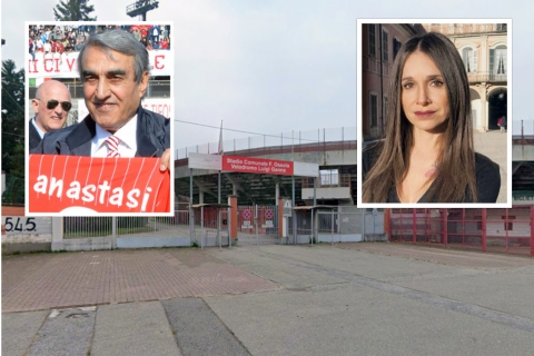 Varese, stadio: la “Bersagliera” in contropiede