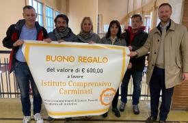 “Dai banchi alle vetrine”, 600 euro alla scuola di Lonate Pozzolo