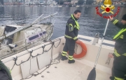 Barca a vela “impazzita”, recuperata dai vigili del fuoco