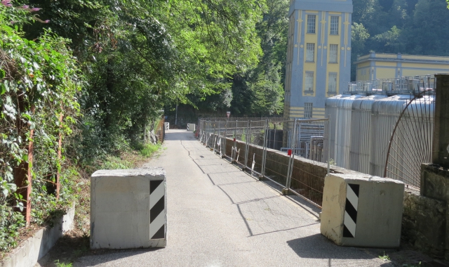 La strada che verrà chiusa per divrsi mesi a partire dal 16 marzo