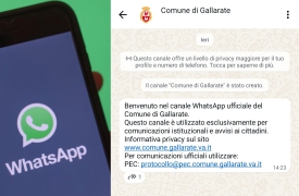 Gli avvisi del Comune ora arrivano su WhatsApp