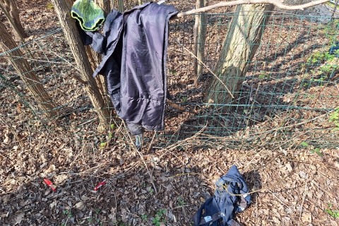 Bivacchi e degrado nel Campo della Promessa