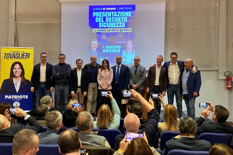 «Fondi per videosorveglianza e Comuni: anche per Busto»