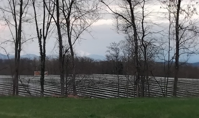 I pannelli sono già stati installati a Gattico