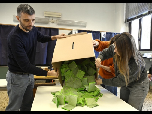 Referendum, a un terzo delle sezioni scrutinate il NO in testa con il 54,42%