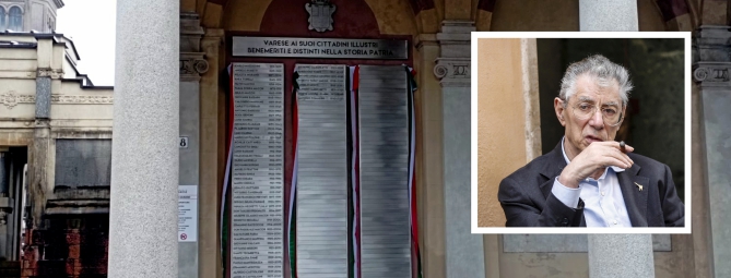 «Bossi nel Famedio di Varese»