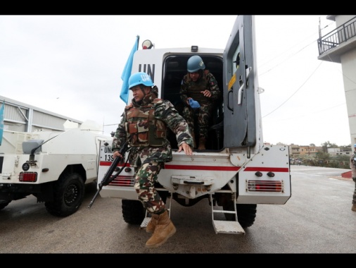 Unifil, 'basta attacchi deliberati contro i soldati Onu'